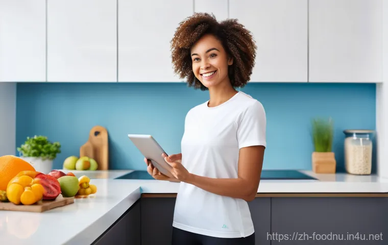 비만 영양 치료 - **Prompt 1: Personalized Nutrition and AI Coaching**
    "A vibrant, healthy-looking young woman in ...